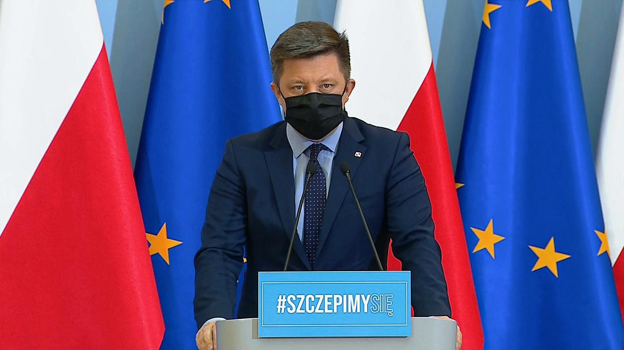 Będą zmiany w harmonogramie szczepień. Konferencja Michała Dworczyka