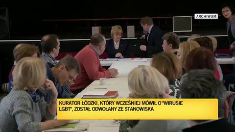 Justyna Suchecka z tvn24.pl o odwołaniu łódzkiego kuratora