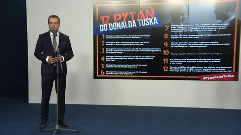 Bochenek o "lex Tusk": będziemy za prezydencką nowelizacją 