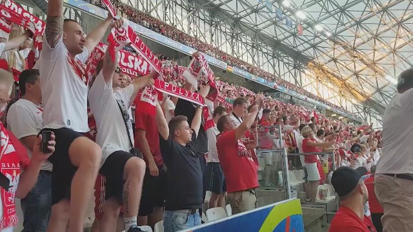 Polski hymn na Stade Velodrome