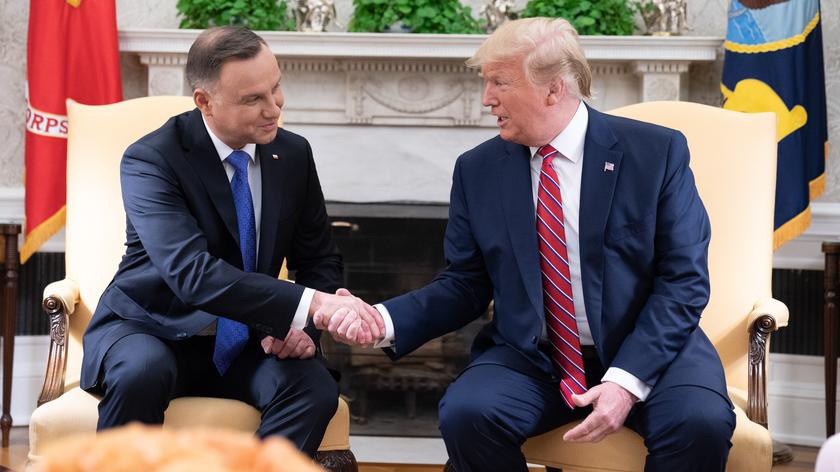 Korespondent "Faktów TVN" Marcin Wrona o szczegółach spotkania Andrzeja Dudy z Donaldem Trumpem w Waszyngtonie, do którego ma dojść 24 czerwca