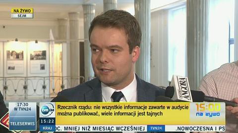 Rzecznik rządu: nie przewidujemy debaty premier Szydło z Ewą Kopacz