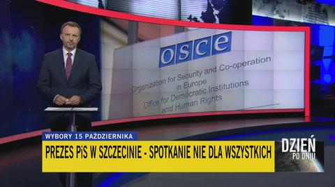 Obserwatorzy OBWE nie zostali wpuszczeni na spotkanie z Jarosławem Kaczyńskim