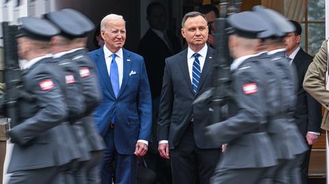 Prezydent Biden w Polsce w marcu 2022 roku 