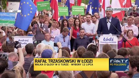 Trzaskowski: Takiej mobilizacji, takiego nastroju w Polsce dawno nie było