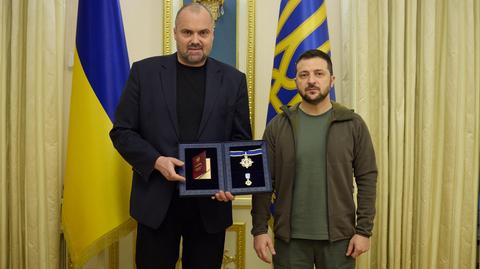 Jakub Kumoch odznaczony przez prezydenta Ukrainy