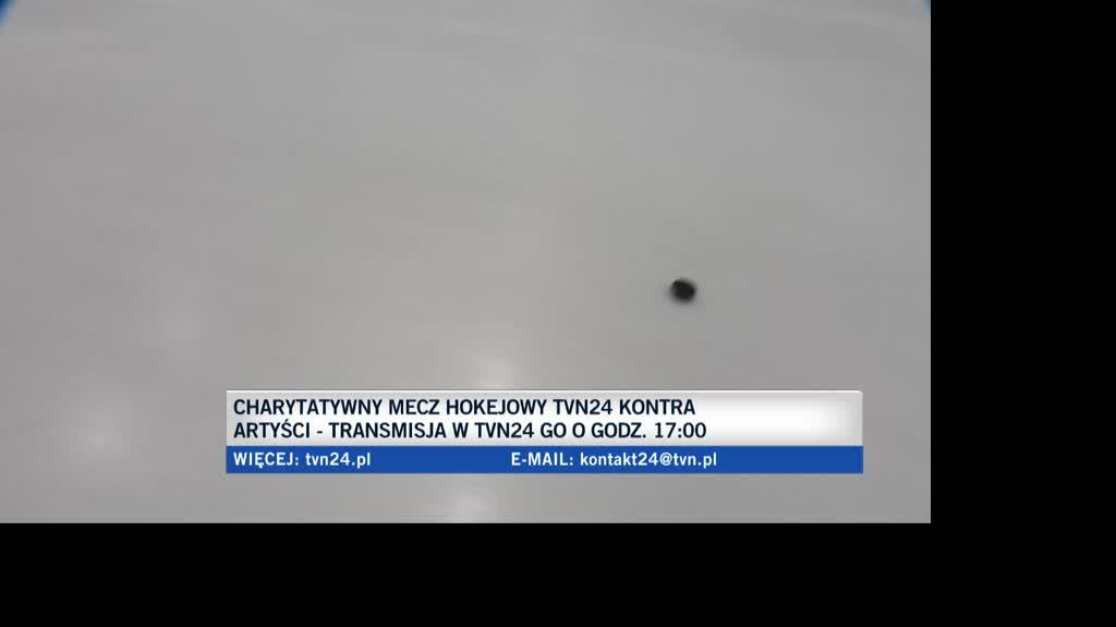 Charytatywny mecz hokeja