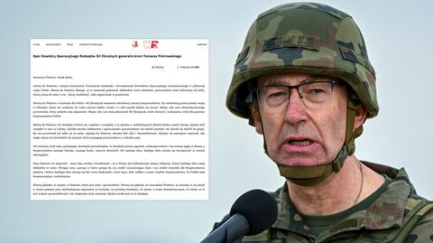 Fragment apelu dowódcy operacyjnego rodzajów sił zbrojnych generała broni Tomasza Piotrowskiego (maj 2023 r.)