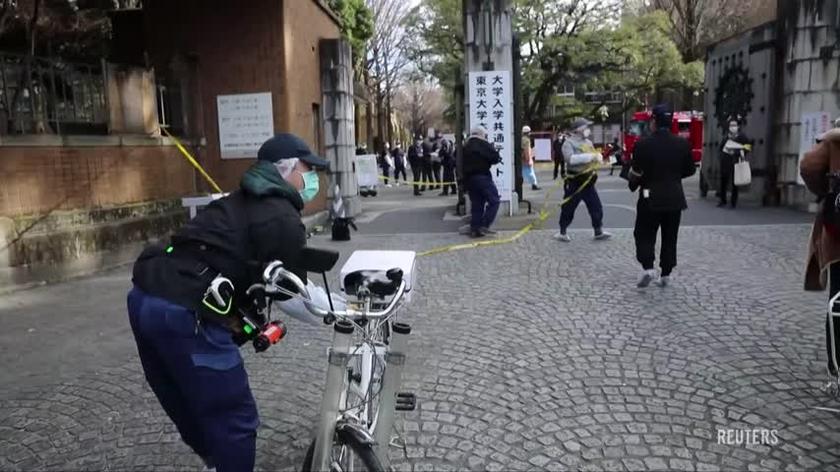 Trzy osoby zaatakowane przez nożownika przed Uniwersytetem Tokijskim