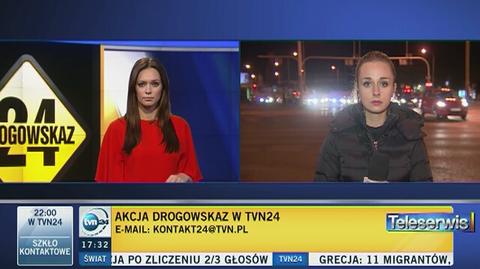 Sytuacja na drogach we Wrocławiu i Poznaniu