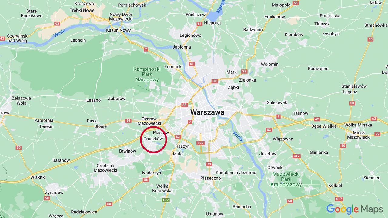 Parzniew. Wypadek w udziałem motolotni TVN Warszawa