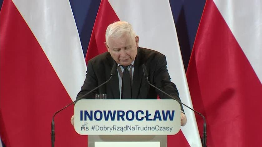 Kaczyński pomylił Brejzę z Mejzą, a Inowrocław z Włocławkiem
