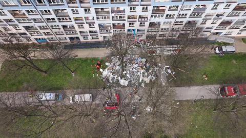 Wybuch w bloku w Tychach. Poszkodowanych jest 13 osób, w tym dwoje dzieci