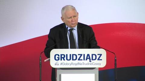 Kaczyński w Grudziądzu o LGBT+