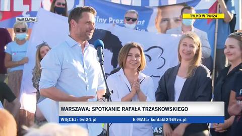 Rafał Trzaskowski: chcemy być razem, do wszystkich będziemy wyciągać rękę 
