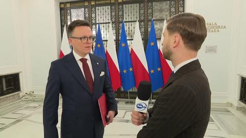 Co z mandatami Kamińskiego i Wąsika? Marszałek Sejmu: wszystko wskazuje na to, że będę miał związane ręce