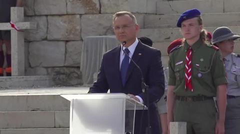 Prezydent Duda na Monte Cassino: poszli przez ogień szaleni i zwyciężyli