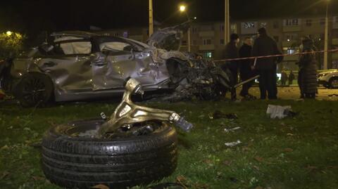 Nastolatek spowodował wypadek na skrzyżowaniu w centrum Charkowa 