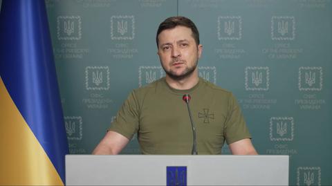 Zełenski: Ukrainki, Ukraińcy, wszystko jest w naszych rękach. Daliśmy radę i natchnęliśmy świat naszym zdecydowaniem