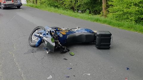 W wypadku zginął 34-letni motocyklista