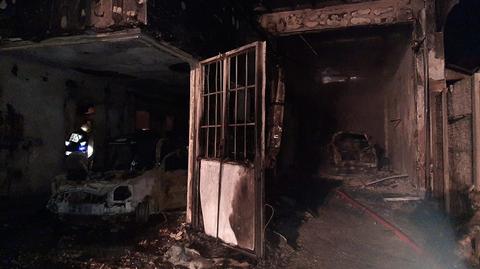 Z pożarem w Czarnej Białostockiej walczyło 10 zastępów straży pożarnej