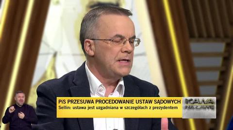 Spór w "Kawie na ławę" w sprawie wyboru członków KRS