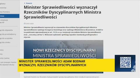 Adam Bodnar wyznaczył rzeczników dyscyplinarnych