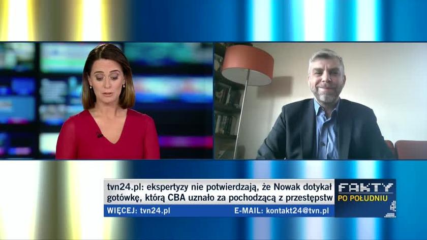 Rozmowa z Robertem Zielińskim o sprawie Sławomira Nowaka