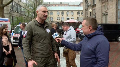 Kyiv Mayor Vitali Klitschko with a message to the Polish people