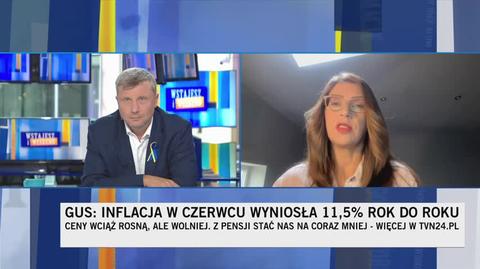 Julia Patorska o hamującej inflacji w Polsce