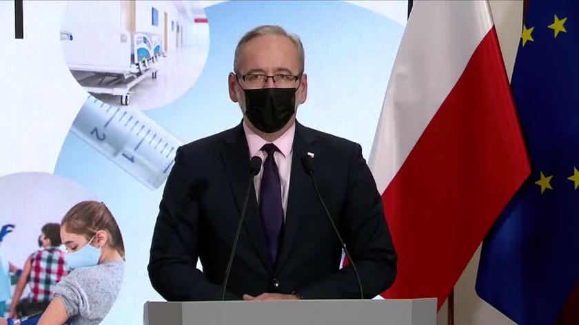 Minister Niedzielski: sytuację, która w tej chwili ma miejsce, oceniamy na niebezpieczną 