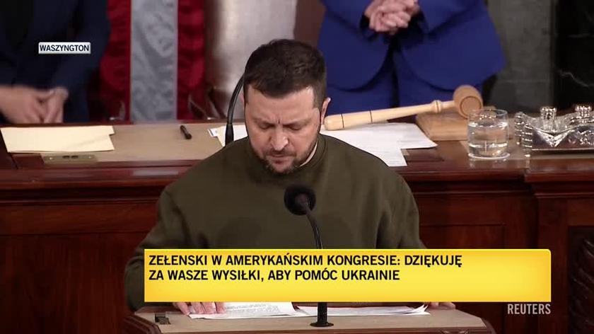 Zełenski: ta flaga stanowi symbol naszego zwycięstwa w tej wojnie