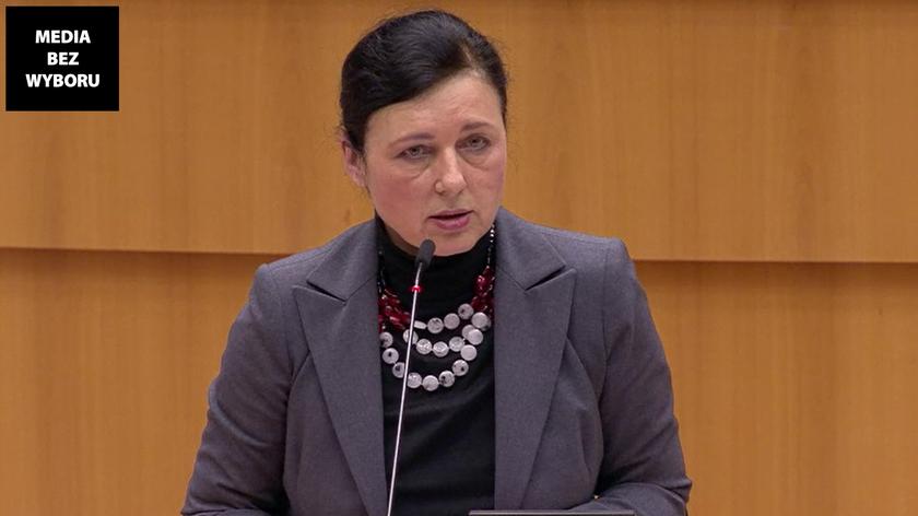 Wiceszefowa Komisji Europejskiej Vera Jourova o proteście polskich mediów