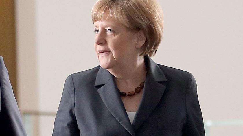 Angela Merkel przyleciała do Moskwy