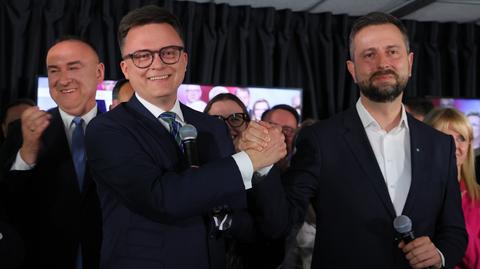 Szymon Hołownia: gratulujemy spektakularnego wyniku KO i wygranej
