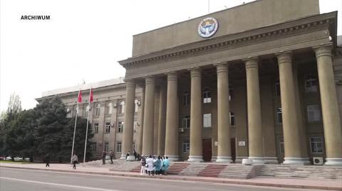Biszkek, stolica Kirgistanu - nagranie archiwalne 