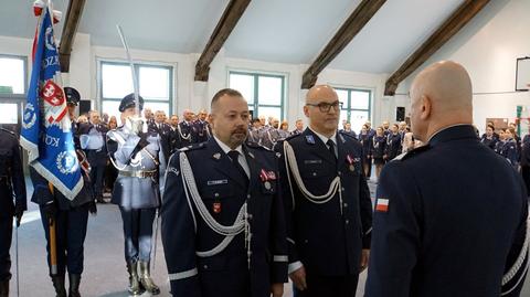 Paweł Krauz zastąpił Tomasza Klimka na stanowisku komendanta wojewódzkiego policji w Olsztynie