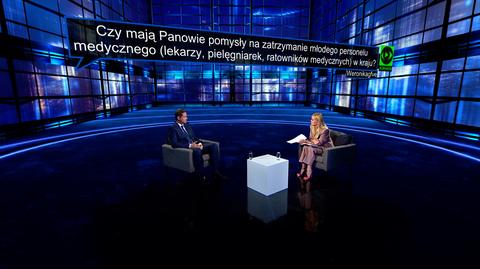 Pomysł na zatrzymanie młodego personelu medycznego w kraju? Trzaskowski: przede wszystkim szacunek