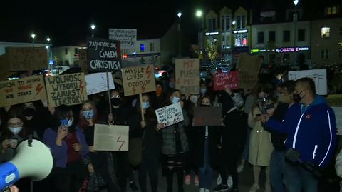 Wtorkowe protesty między innymi w Gdyni, Łodzi, Olsztynie i Białymstoku