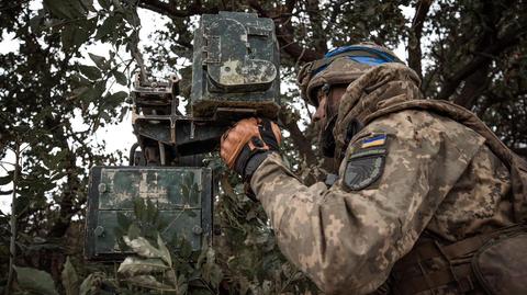 Ukraińcy przeprowadzili atak na rosyjski magazyn amunicji w obwodzie chersońskim