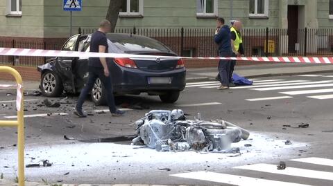 Motocyklista zginął w wypadku uciekając przed policją