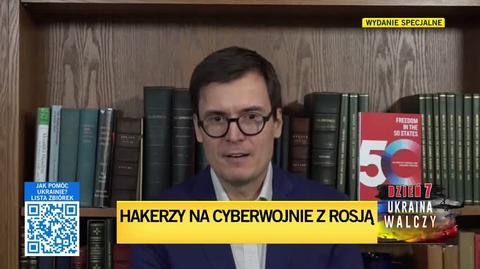 Dariusz Jemielniak o cyberwojnie z Rosją (wypowiedź z 2 marca 2022)