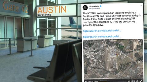 Do incydentu doszło na lotnisku w teksańskim Austin 