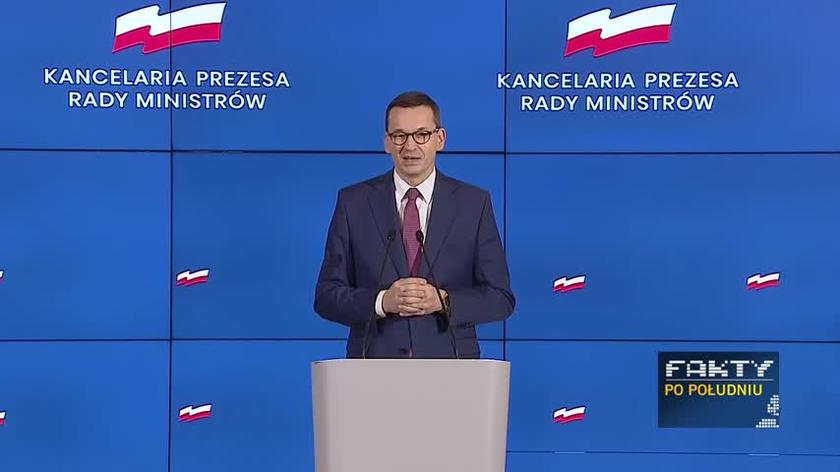 Premier Morawiecki o propozycji KE w sprawie budżetu