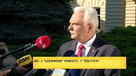 Wiceminister zdrowia Waldemar Kraska o liczbie gości na weselach