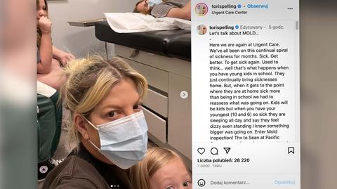 Rodzina Tori Spelling ma problemy zdrowotne