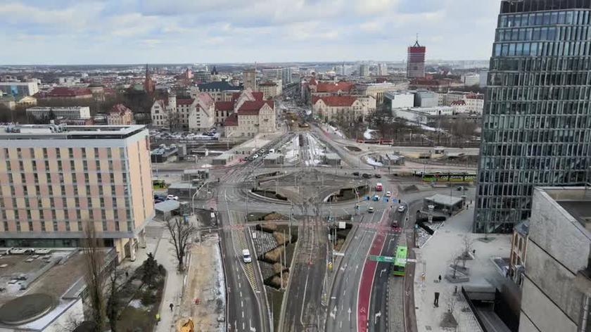 Poznań: trwa przebudowa ulicy Święty Marcin