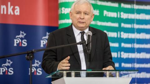 Przemówienie Jarosława Kaczyńskiego w Trzciance