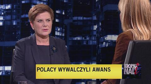 Beata Szydło: Robert Lewandowski był bohaterem wczorajszego dnia