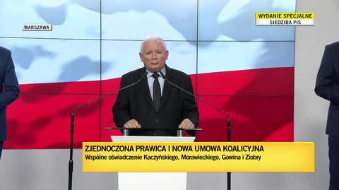 Kaczyński: mamy radosną wiadomość